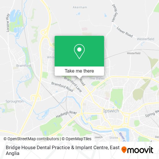 Bridge House Dental Practice & Implant Centre map