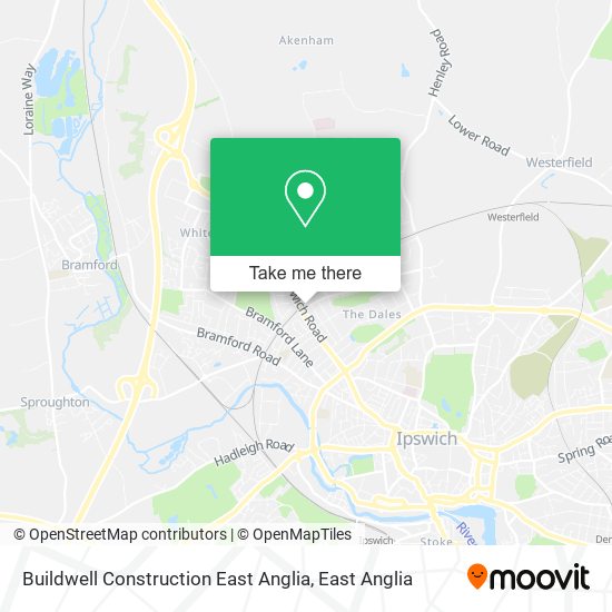 Buildwell Construction East Anglia map