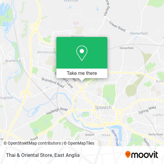 Thai & Oriental Store map