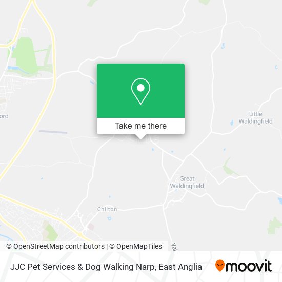 JJC Pet Services & Dog Walking Narp map