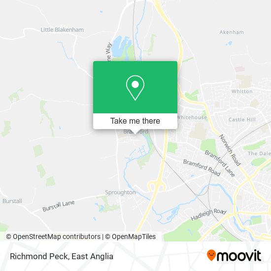 Richmond Peck map