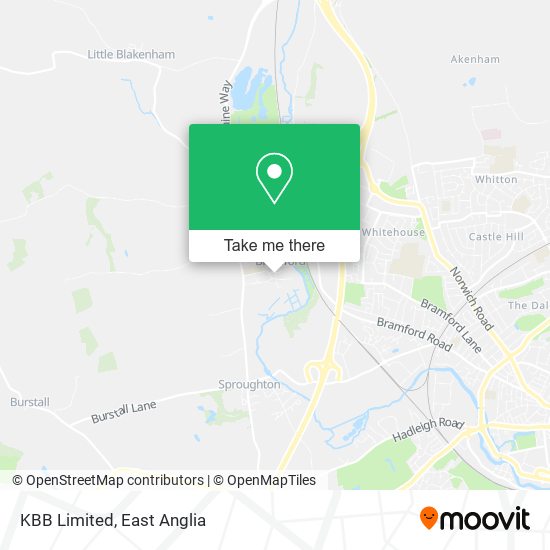 KBB Limited map