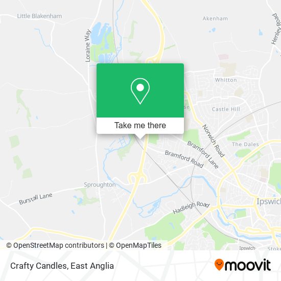 Crafty Candles map