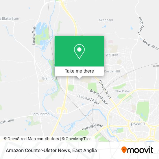Amazon Counter-Ulster News map