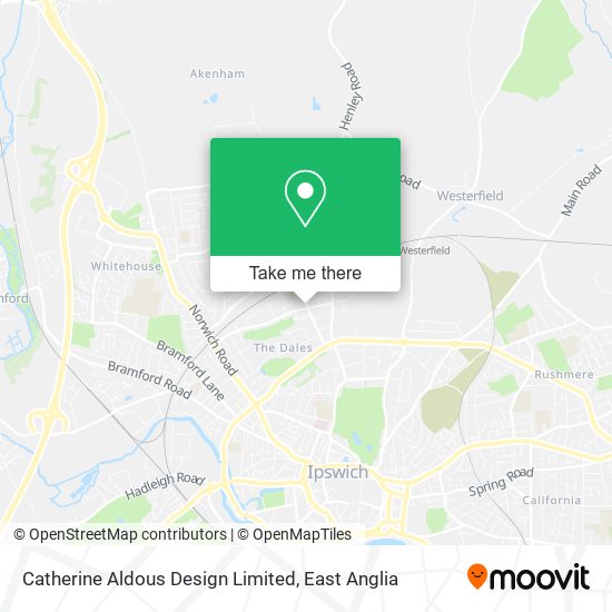 Catherine Aldous Design Limited map