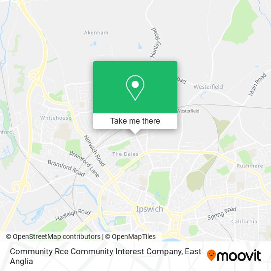 Community Rce Community Interest Company map