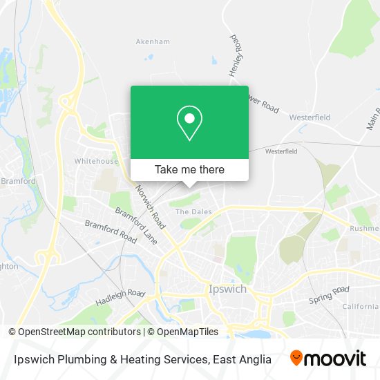 Ipswich Plumbing & Heating Services map