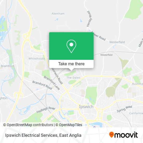 Ipswich Electrical Services map