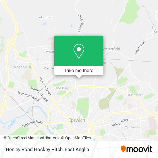 Henley Road Hockey Pitch map