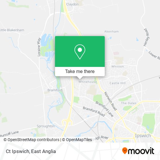 Ct Ipswich map