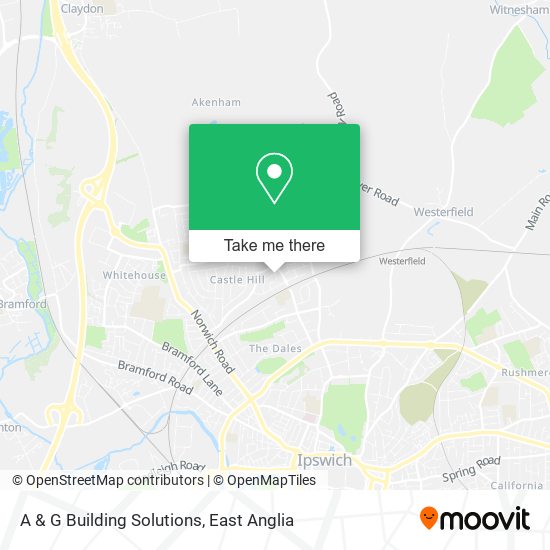 A & G Building Solutions map