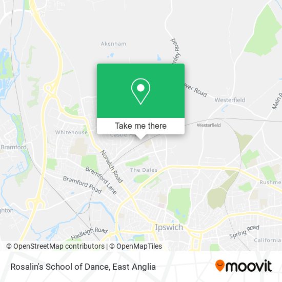 Rosalin's School of Dance map