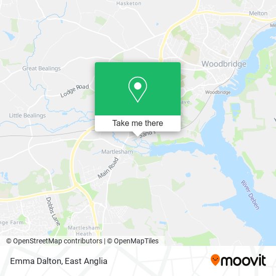 Emma Dalton map