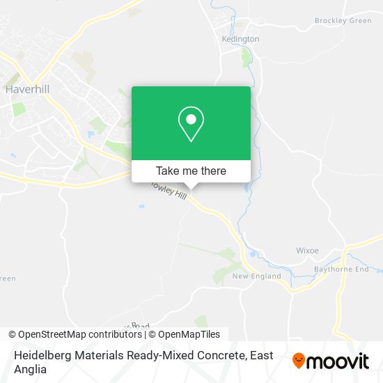 Heidelberg Materials Ready-Mixed Concrete map