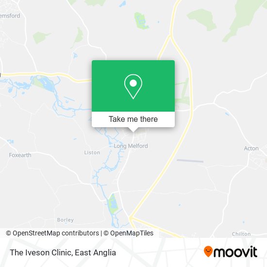 The Iveson Clinic map