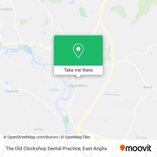 The Old Clockshop Dental Practice map