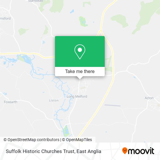 Suffolk Historic Churches Trust map