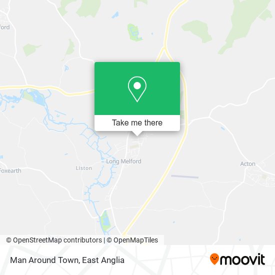 Man Around Town map