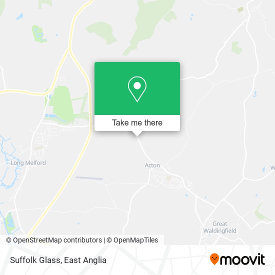 Suffolk Glass map