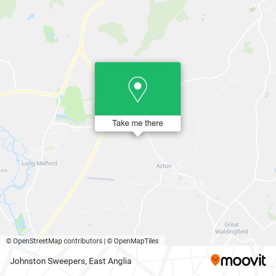 Johnston Sweepers map