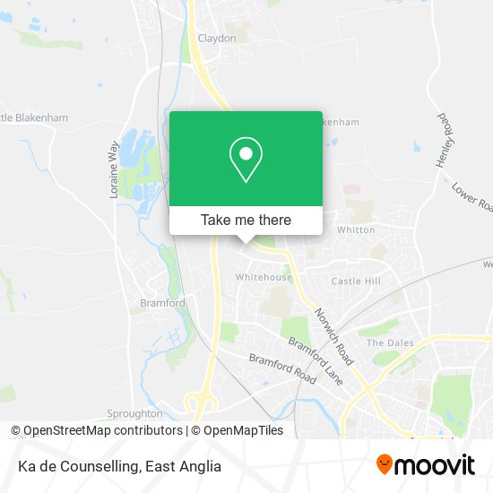 Ka de Counselling map