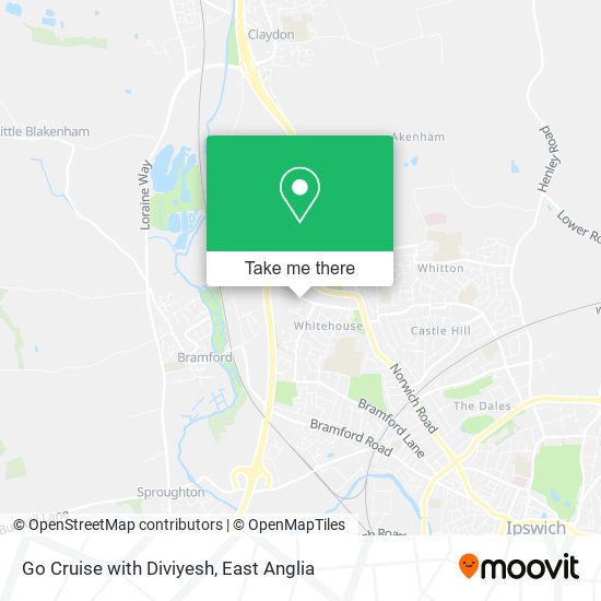 Go Cruise with Diviyesh map