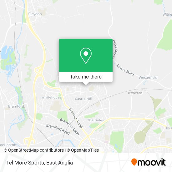 Tel More Sports map