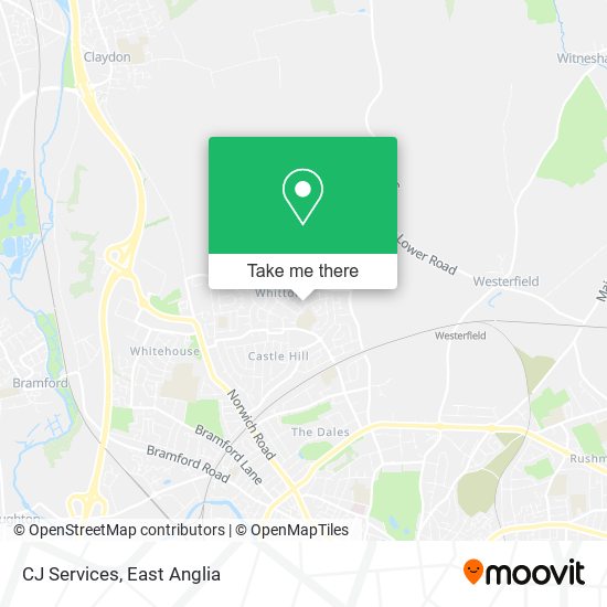 CJ Services map