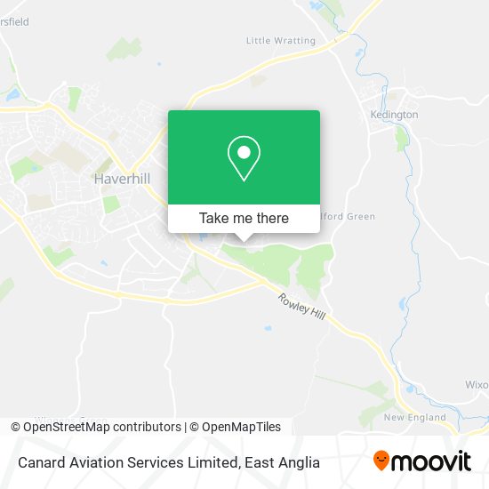 Canard Aviation Services Limited map