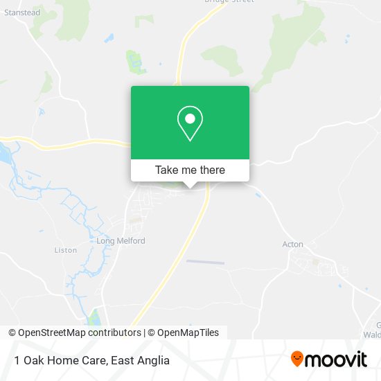 1 Oak Home Care map