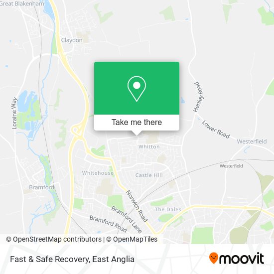 Fast & Safe Recovery map