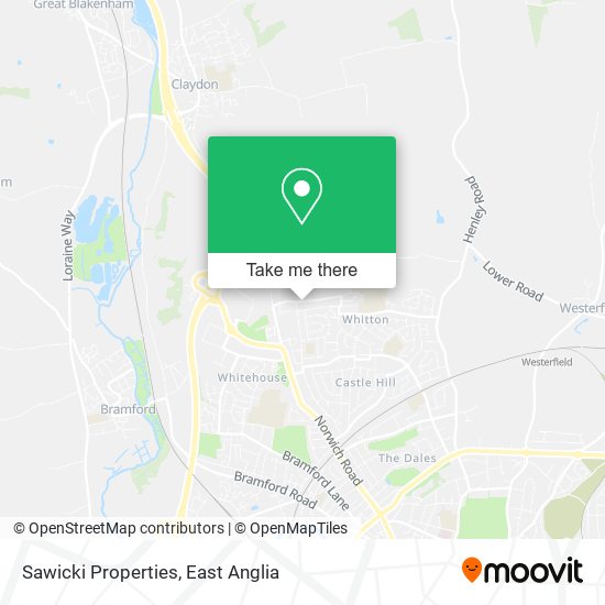 Sawicki Properties map