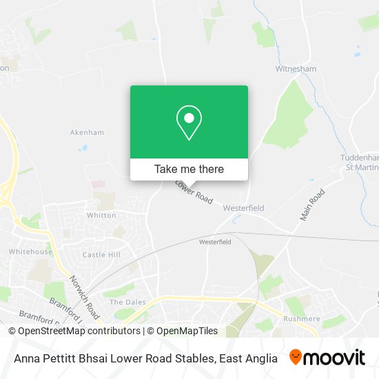 Anna Pettitt Bhsai Lower Road Stables map