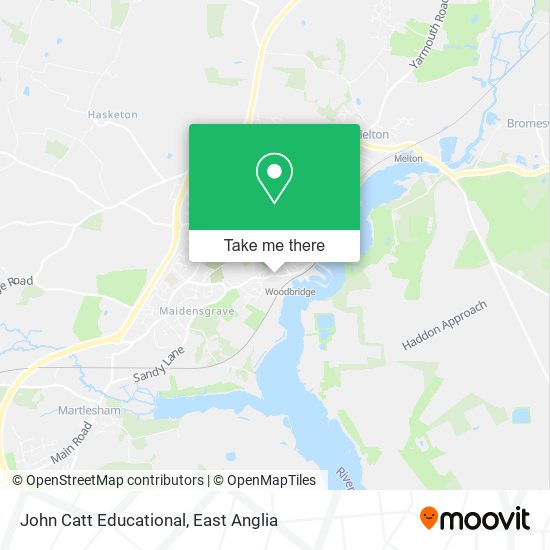 John Catt Educational map