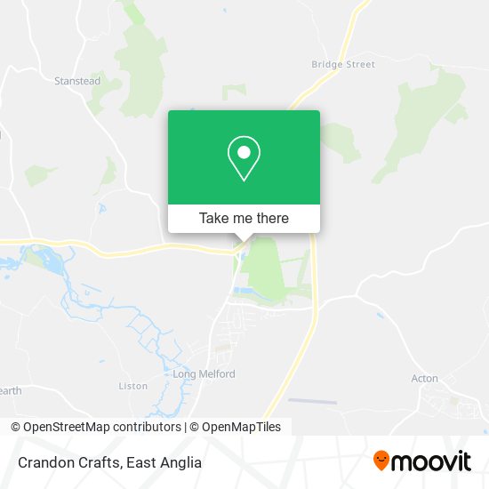 Crandon Crafts map
