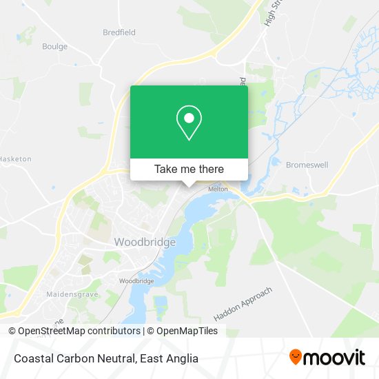 Coastal Carbon Neutral map