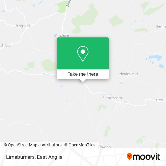 Limeburners map