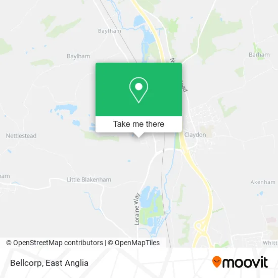 Bellcorp map