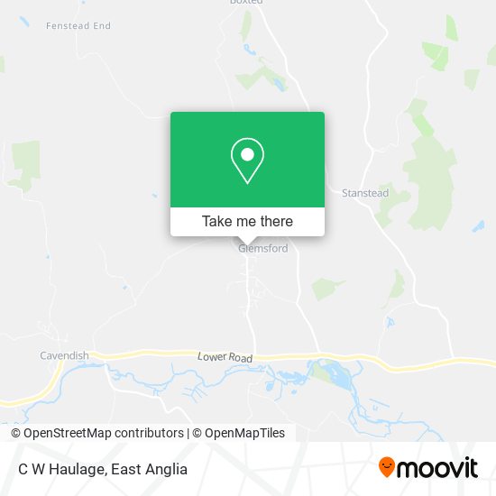 C W Haulage map