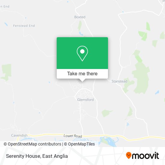 Serenity House map