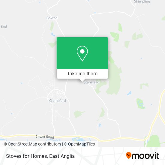 Stoves for Homes map