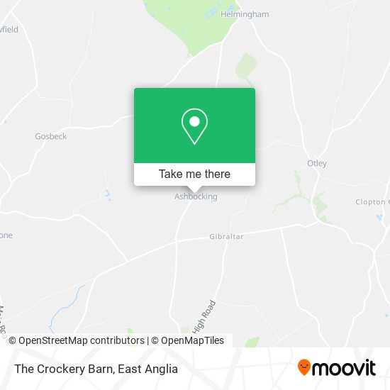 The Crockery Barn map