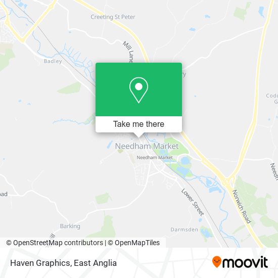 Haven Graphics map