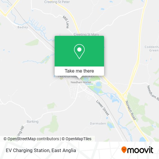 EV Charging Station map