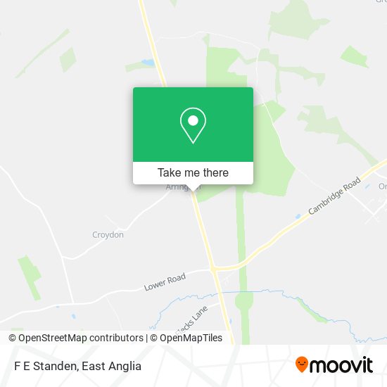 F E Standen map