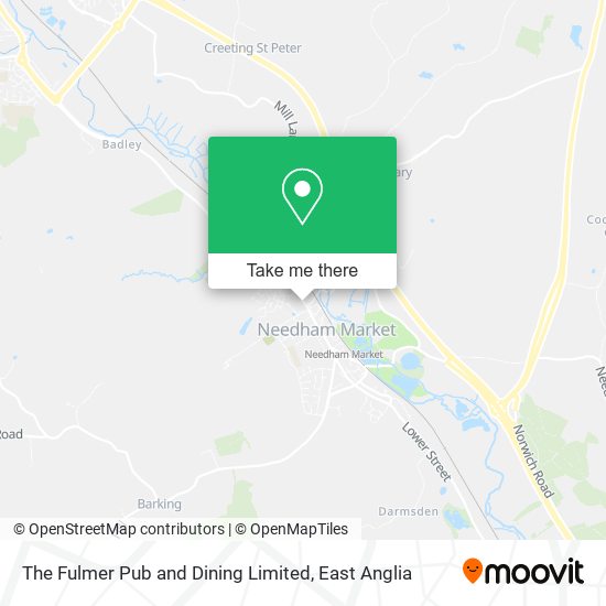 The Fulmer Pub and Dining Limited map