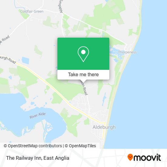 The Railway Inn map
