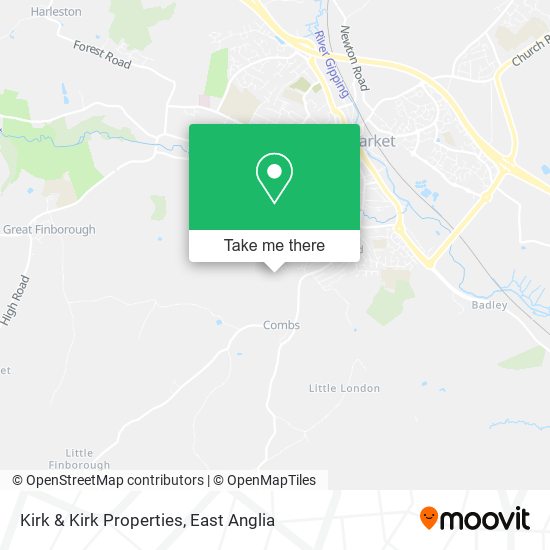 Kirk & Kirk Properties map