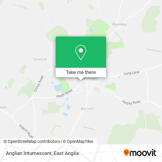 Anglian Intumescent map
