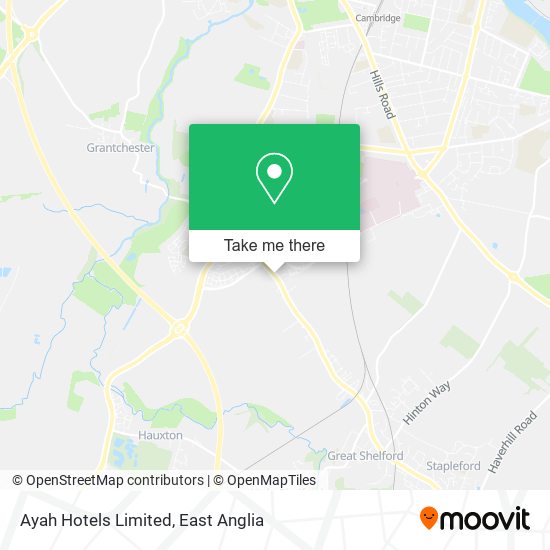 Ayah Hotels Limited map